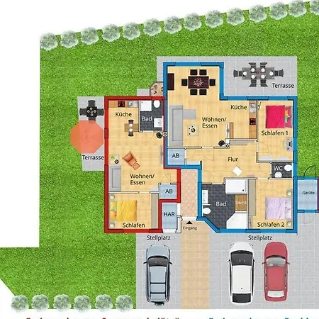 דירה Deck Boat Hoddersdeich